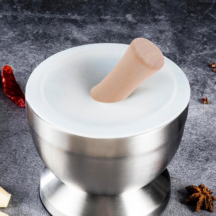 SWETRACE 2Pcs Wooden For Cooking And Garlic Mashing Home Cooks.
