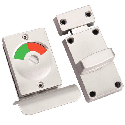 SWETRACE Restroom Stall Door Lock with Indicator 1 Set for Bathrooms and Public Restrooms.