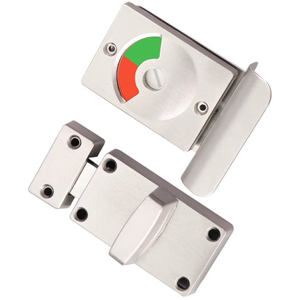 SWETRACE Restroom Stall Door Lock with Indicator 1 Set for Bathrooms and Public Restrooms.