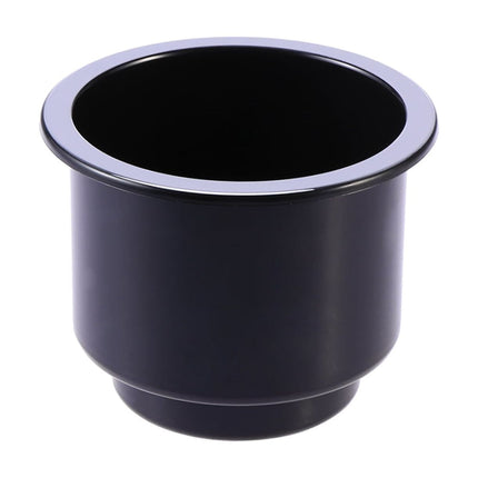 SWETRACE 1Pack Black Hard Plastic Cup Drink Holder for Car and Marine Boat 1Pack.