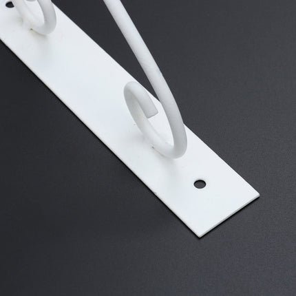 SWETRACE Outdoor Hanging Bracket Flower Basket Hanging Hook Iron 1 Piece.