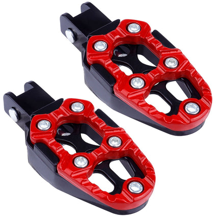 SWETRACE Aluminum Alloy Pedal Red 1 Pair.