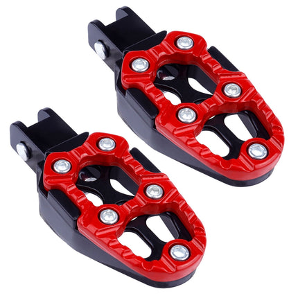 SWETRACE Aluminum Alloy Pedal Red 1 Pair.