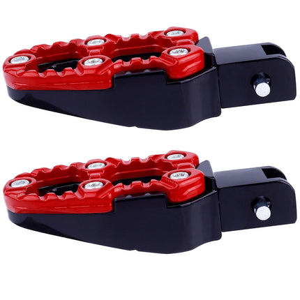 SWETRACE Aluminum Alloy Pedal Red 1 Pair.