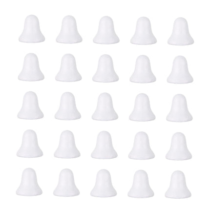 SWETRACE Ornaments Bell Model White Foams 40Pcs Jingle Bell Design.