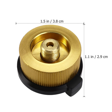 SWETRACE Camping Stove Hose Adapter Gas Bottle Converter 1Set.