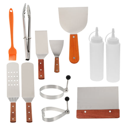 SWETRACE Grill Accessory Bbq Grill Utensils Set Stainless Steel 1 Set 12Pcs.