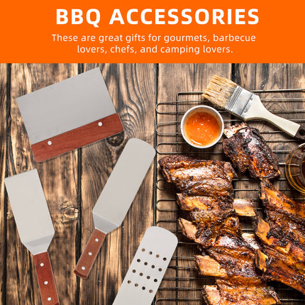 SWETRACE Grill Accessory Bbq Grill Utensils Set Stainless Steel 1 Set 12Pcs.