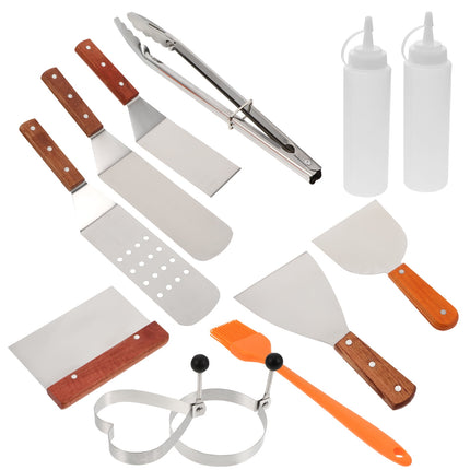 SWETRACE Grill Accessory Bbq Grill Utensils Set Stainless Steel 1 Set 12Pcs.