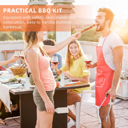 SWETRACE Grill Accessory Bbq Grill Utensils Set Stainless Steel 1 Set 12Pcs.