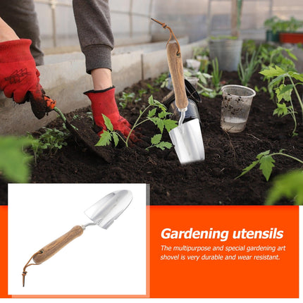 SWETRACE Garden Hand Trowel Assorted Color Stainless Steel 1Pcs 13.4X3.3in.