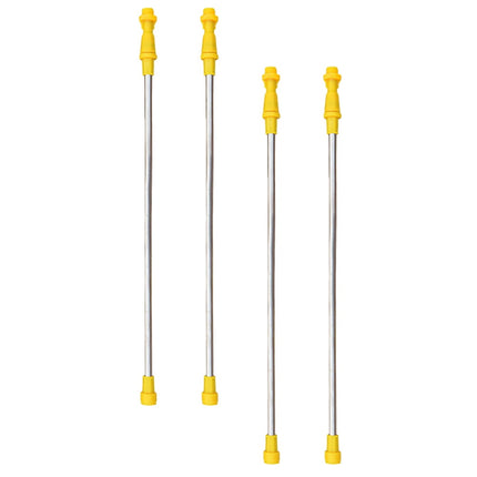 SWETRACE 4Pcs Garden Sprayer Wand for Extended Reach and Durable Construction.