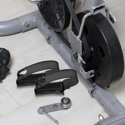 SWETRACE 1 Pair Mini Design Exercise Bike Pedals with Straps for Adult Athletes.