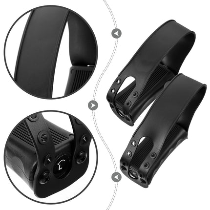 SWETRACE 1 Pair Mini Design Exercise Bike Pedals with Straps for Adult Athletes.