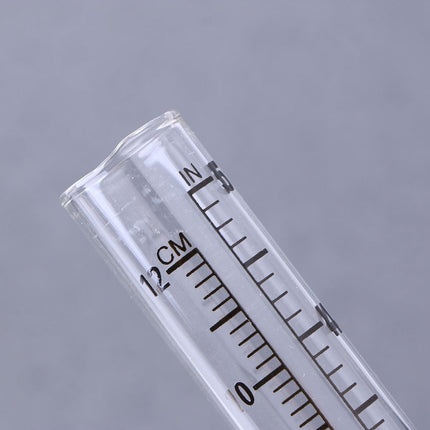 SWETRACE Flat Bottomed Gauge Test Tube With Scale For Weather Measurement Design For Farming And Climate Research.