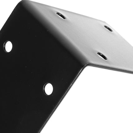 SWETRACE 4Pcs Decorative L Brackets for Railing Right Angle and Shelf Support.