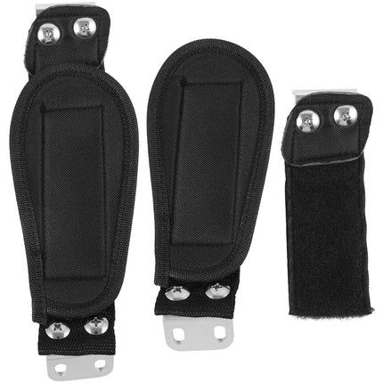 SWETRACE 1 Pair Nylon Alloy Skateboard Foot Band Strap for Electric Skateboarding Outdoor Activities 9.4x3.1x1.2in.