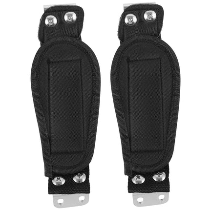 SWETRACE 1 Pair Nylon Alloy Skateboard Foot Band Strap for Electric Skateboarding Outdoor Activities 9.4x3.1x1.2in.