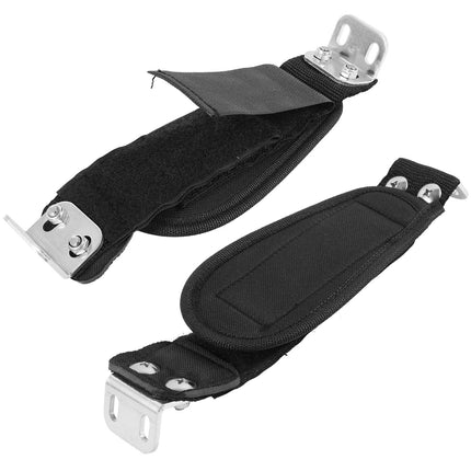 SWETRACE 1 Pair Nylon Alloy Skateboard Foot Band Strap for Electric Skateboarding Outdoor Activities 9.4x3.1x1.2in.