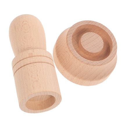SWETRACE Wood Paper Pot Maker Seedling Cultivation Rectangular Gardening Tools 1 Set.