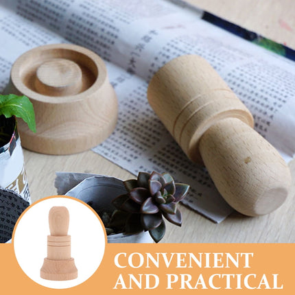 SWETRACE Wood Paper Pot Maker Seedling Cultivation Rectangular Gardening Tools 1 Set.