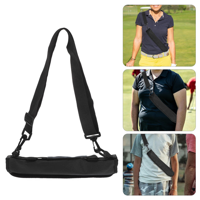 SWETRACE 1Pcs Mini Compact Modern Design Golf Bag for Travel and Outdoor Sports 11.8x7.9x0.2in.