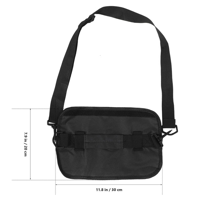 SWETRACE 1Pcs Mini Compact Modern Design Golf Bag for Travel and Outdoor Sports 11.8x7.9x0.2in.