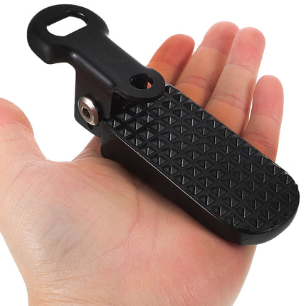 SWETRACE 1 Pair Metal Peg Pedal Non Slip Foldable Aluminium Iron For Cyclists Outdoor Riding.