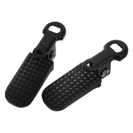 SWETRACE 1 Pair Metal Peg Pedal Non Slip Foldable Aluminium Iron For Cyclists Outdoor Riding.