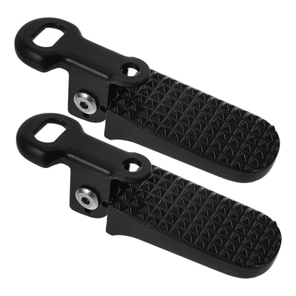 SWETRACE 1 Pair Metal Peg Pedal Non Slip Foldable Aluminium Iron For Cyclists Outdoor Riding.