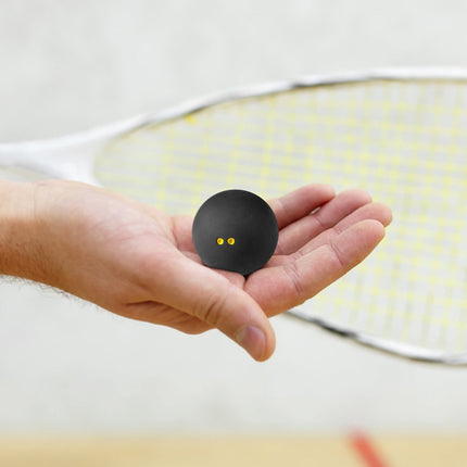SWETRACE Small Squash Ball Black Rubber 1Set 1.6In.
