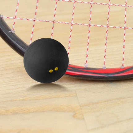 SWETRACE Small Squash Ball Black Rubber 1Set 1.6In.
