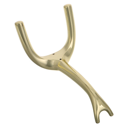 SWETRACE 1Pcs Elegant Copper Billiards Bridge Head for Pool Sticks and Rooms Stability.