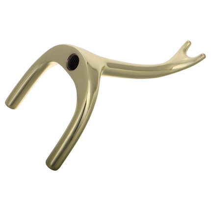 SWETRACE 1Pcs Elegant Copper Billiards Bridge Head for Pool Sticks and Rooms Stability.