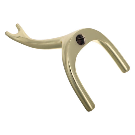 SWETRACE 1Pcs Elegant Copper Billiards Bridge Head for Pool Sticks and Rooms Stability.