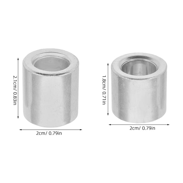 SWETRACE 2Pcs Metal ATV Wheel Hub Accessories for Mini Bike and Skateboard.