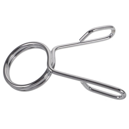 SWETRACE 1Pcs Silver Barbell Clamps for Gym Accessories and Fitness Equipment in Workout Sessions.