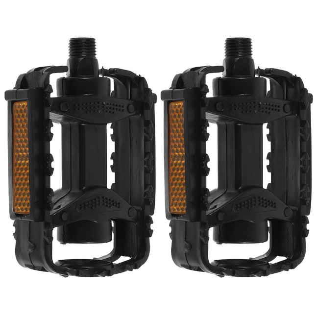SWETRACE 1 Pair Outdoor Bike Pedals Stable Riding Fine Craft Design Black.
