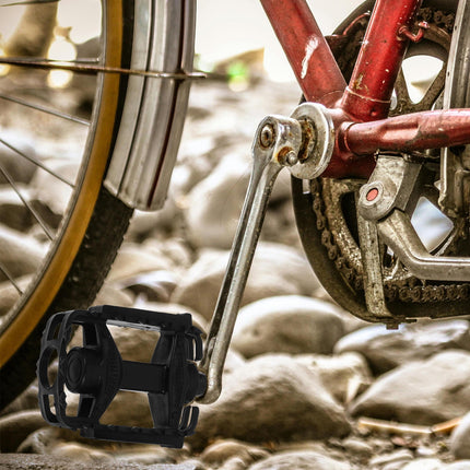SWETRACE 1 Pair Outdoor Bike Pedals Stable Riding Fine Craft Design Black.