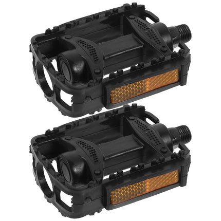 SWETRACE 1 Pair Outdoor Bike Pedals Stable Riding Fine Craft Design Black.
