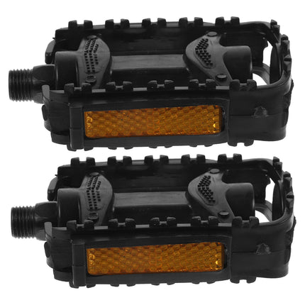 SWETRACE 1 Pair Outdoor Bike Pedals Stable Riding Fine Craft Design Black.