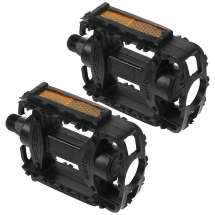 SWETRACE 1 Pair Outdoor Bike Pedals Stable Riding Fine Craft Design Black.