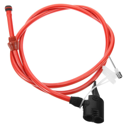SWETRACE Bicycle Pump Hose Tpu Red 1Pcs 47.2X0.4X0.4In.