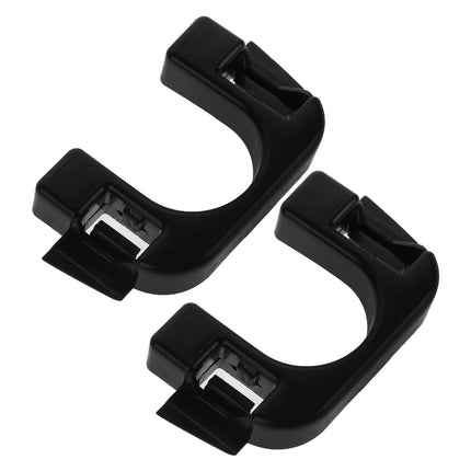SWETRACE Trunk Storage Lift Clip 1 Pair of Black Plastic for Car Trunk Accessories 1.57x0.98x0.51in.