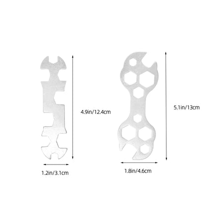 SWETRACE Multi-Functional Wrench Bicycle Wrench Steel 2Pcs.