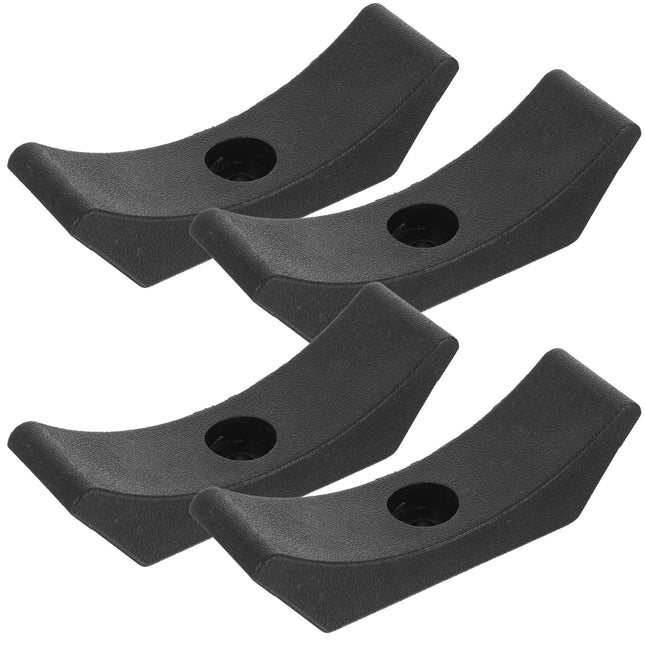 SWETRACE 4Pcs Small Dumbbell Rack Storage for Gym Accessories with Rectangular Shape and 15x5cm Size.