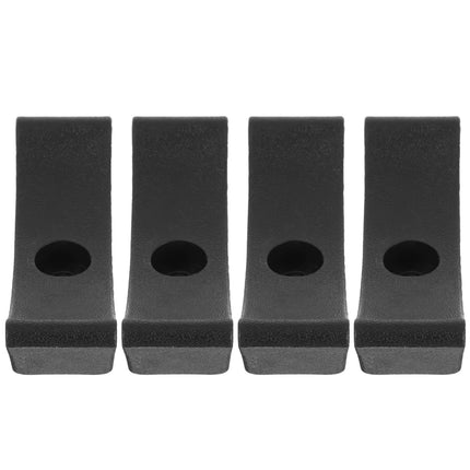 SWETRACE 4Pcs Small Dumbbell Rack Storage for Gym Accessories with Rectangular Shape and 15x5cm Size.