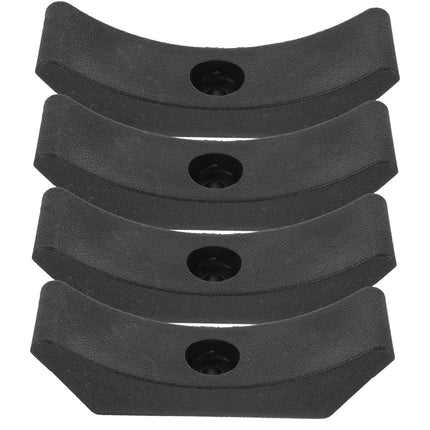 SWETRACE 4Pcs Small Dumbbell Rack Storage for Gym Accessories with Rectangular Shape and 15x5cm Size.