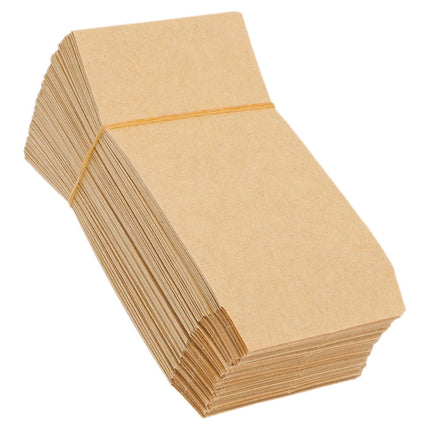 SWETRACE 100Pcs Light Yellow Rectangular Garden Paper Bags for Storage 5.1x3.5x0.04in.