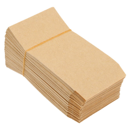 SWETRACE 100Pcs Light Yellow Rectangular Garden Paper Bags for Storage 5.1x3.5x0.04in.